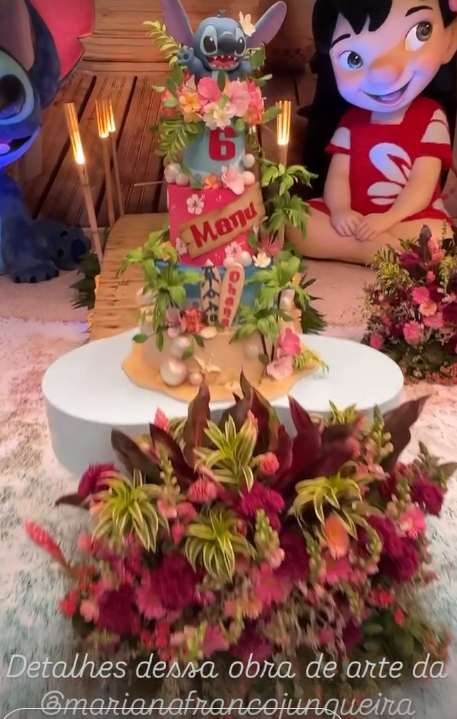 Festa de aniversário de Manu Tralli encanta convidados