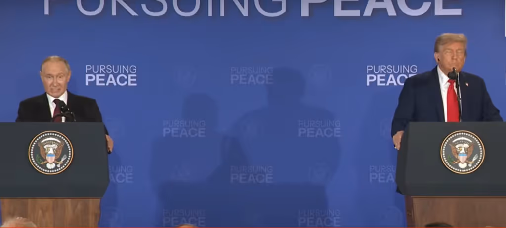 Reunião entre Trump e Putin termina sem acordo de cessar-fogo