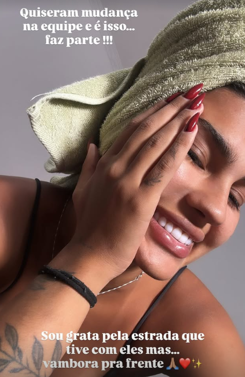 Bailarina Karol Gerez anuncia saída do balé de Zé Felipe