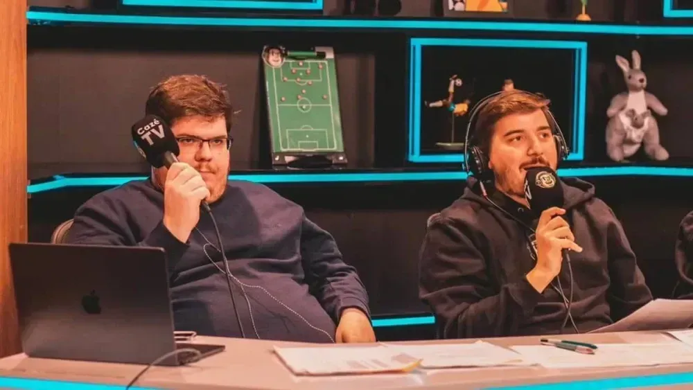 Casimiro sobre tentativa da GE TV de tirar narrador da CazéTV A vida é dura, mas é assim mesmo