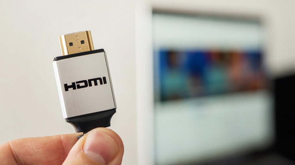 Conectar e desconectar um cabo HDMI com Frequência causa danos