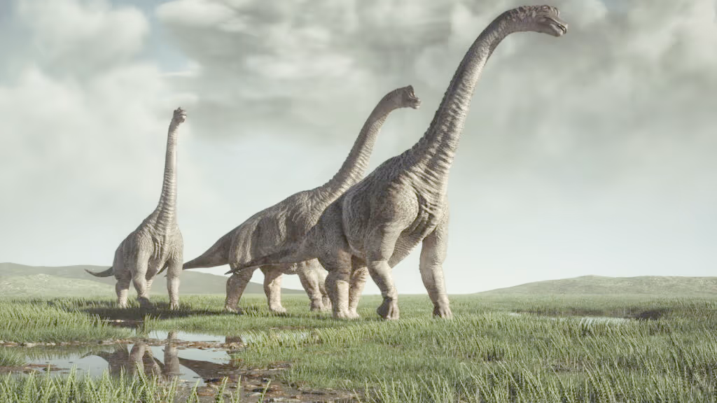 Dinossauros pescoçudos que habitavam região de SP foram exterminados por doença óssea