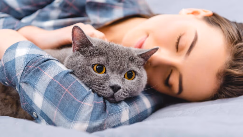 O que diz a psicologia sobre quem gosta de dormir com seu animal de estimação