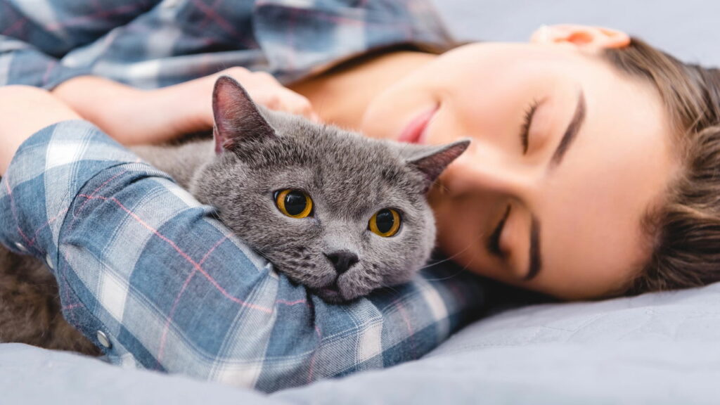 O que diz a psicologia sobre quem gosta de dormir com seu animal de estimação