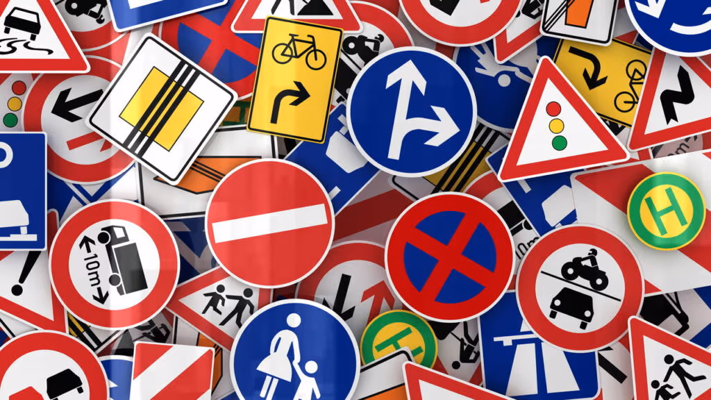 As placas de trânsito que mais confundem motoristas no Brasil