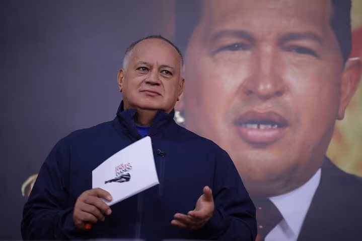 Crusoé: EUA aumentam recompensa por Diosdado Cabello, número 2 do chavismo