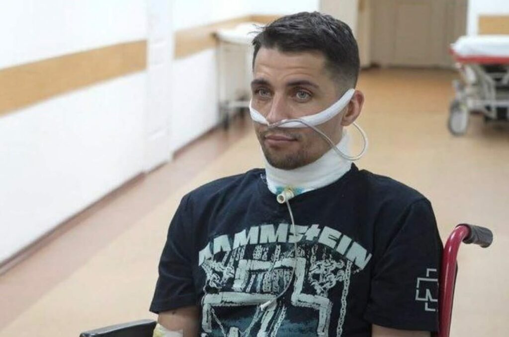 Com a garganta cortada e dado como morto, soldado ucraniano conseguiu fugir dos russos