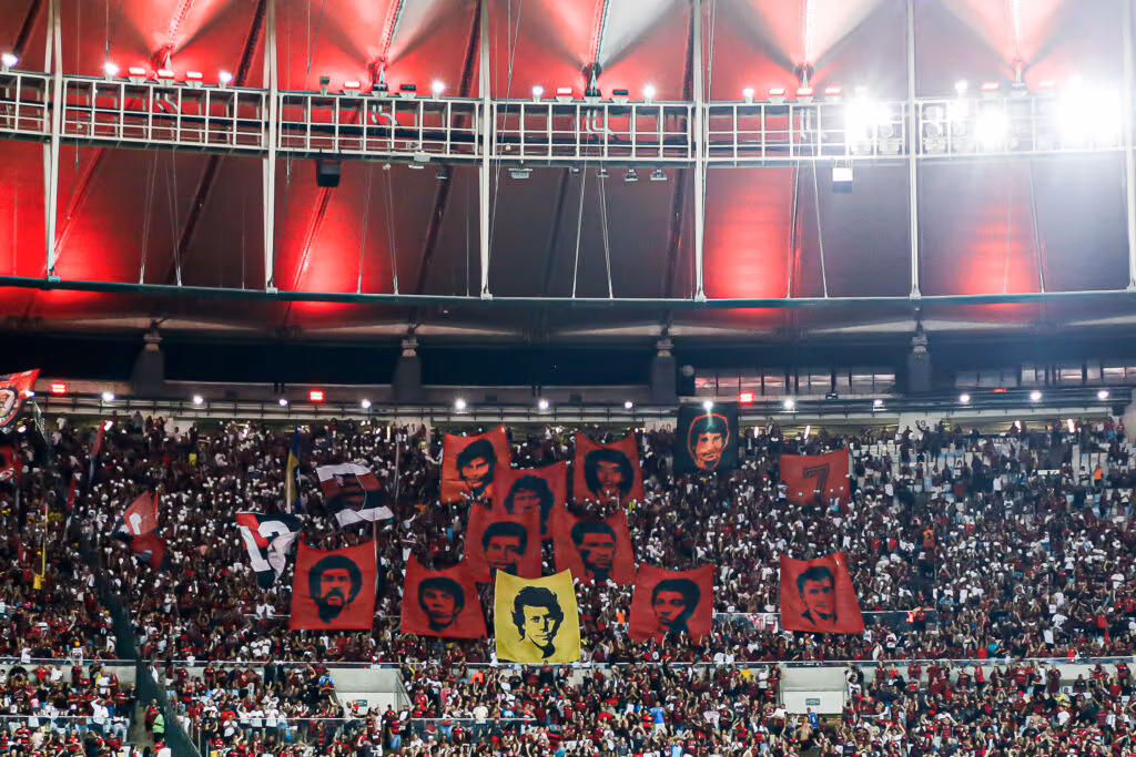 Flamengo e Cruzeiro se tornar jogo com maior público da historia do Maracanã