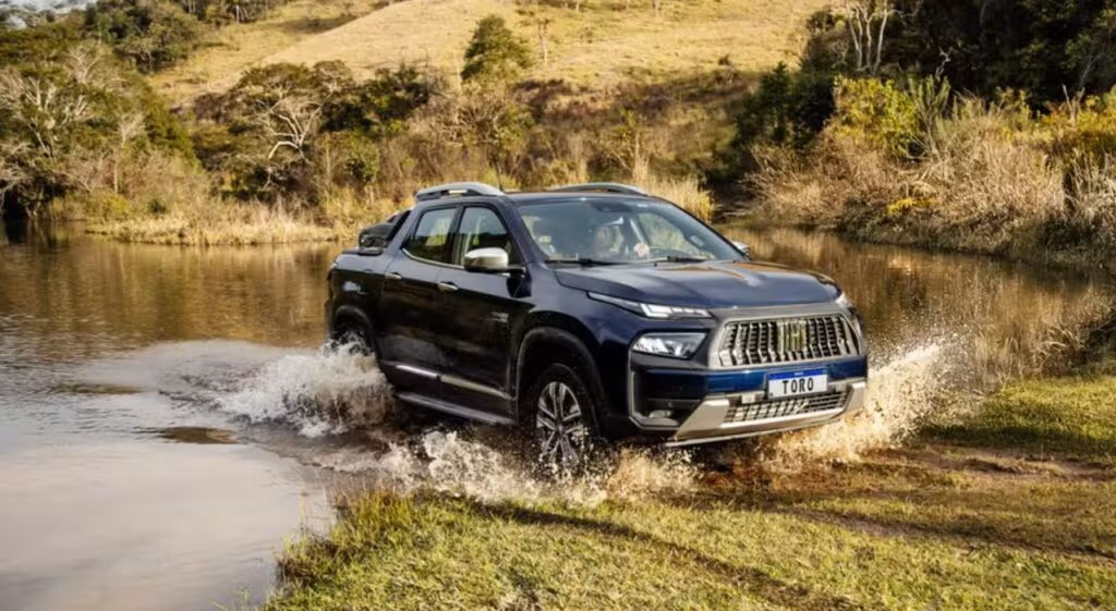 Com motor 1.3 flex ou 2.2 diesel 4×4, a Toro 2026 muda mais do que parece na concessionária