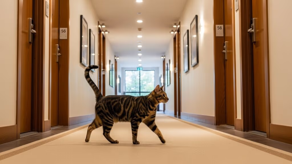 Gato solto no corredor: o condomínio pode proibir?