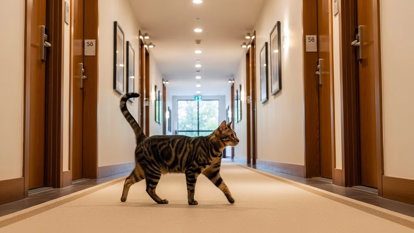 Gato solto no corredor: o condomínio pode proibir?