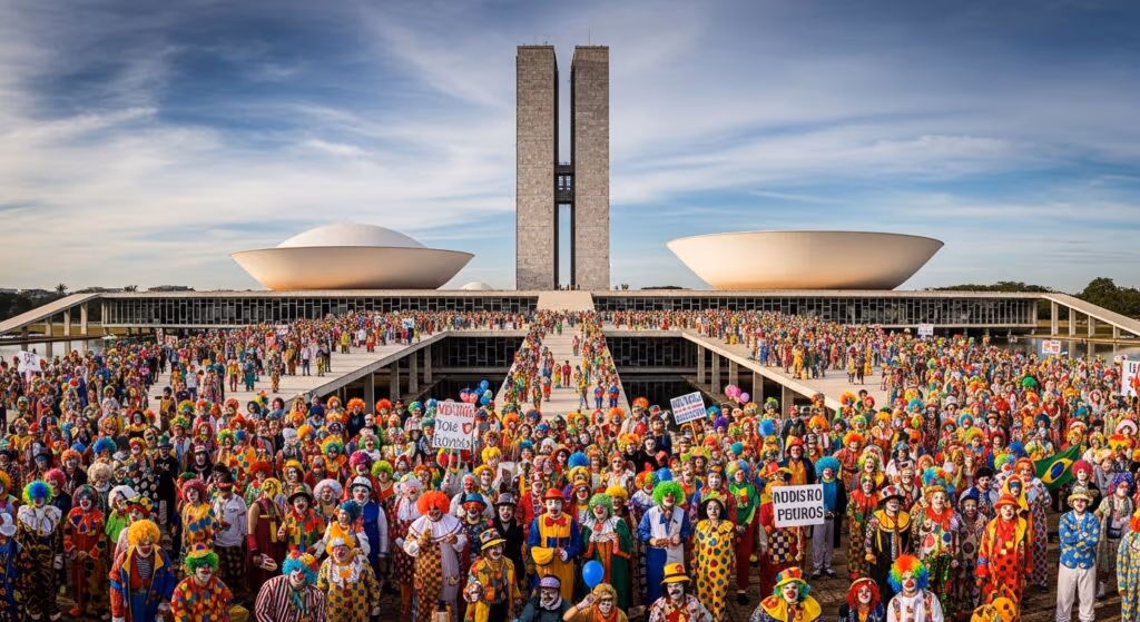 Jerônimo Teixeira na Crusoé: O país é uma palhaçada