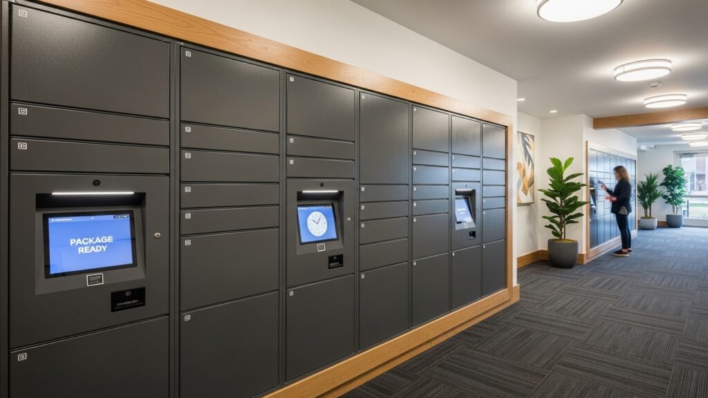 Locker inteligente no hall: necessidade moderna ou insegurança?