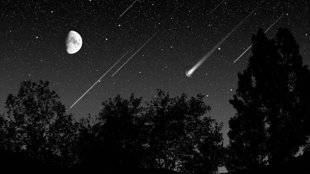 Não perca a Chuva de Meteoros Perseidas neste mês