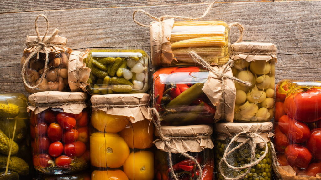 Como fazer conservas caseiras de legumes para durar semanas
