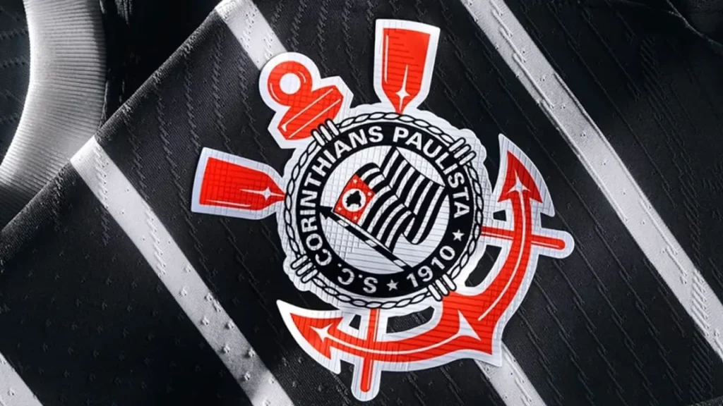 Foto do escudo do Corinthians