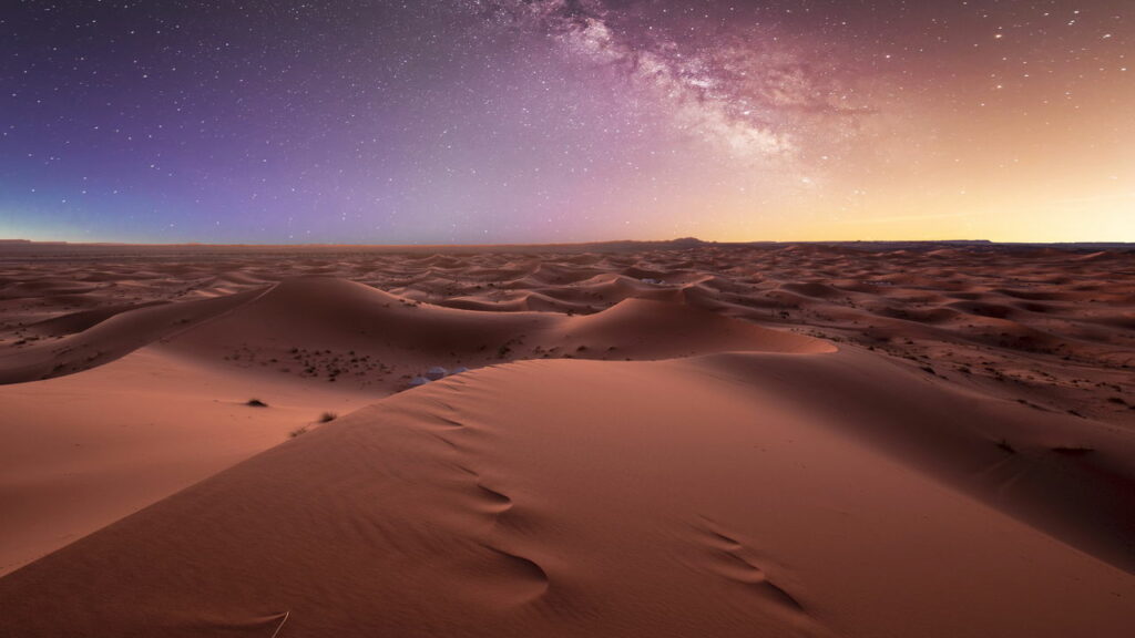 O que faz a areia do deserto cantar durante tempestades de vento?