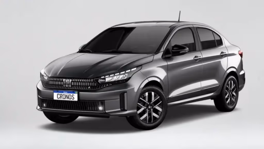 Fiat Cronos 2026 surpreende com 525 L de porta-malas, motor econômico e versões com até 17 km/l na estrada