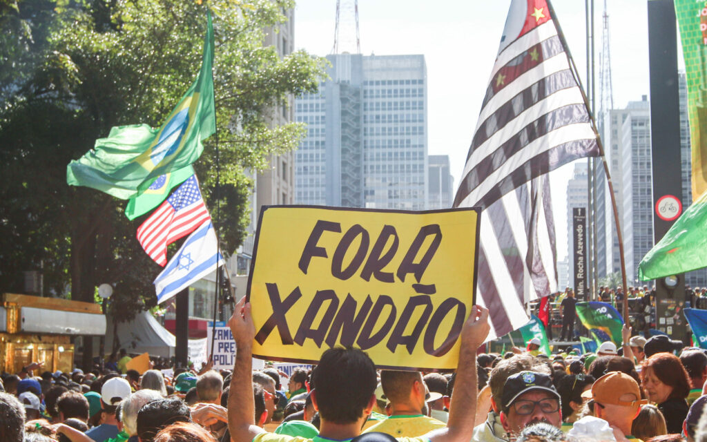 Ápice de ato bolsonarista na Paulista reuniu 37,6 mil pessoas, diz USP
