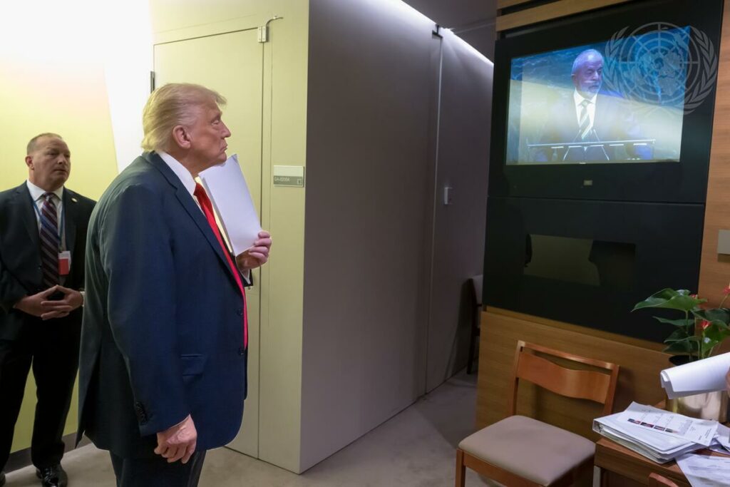 “Ele é um bom homem”, diz Trump sobre Lula