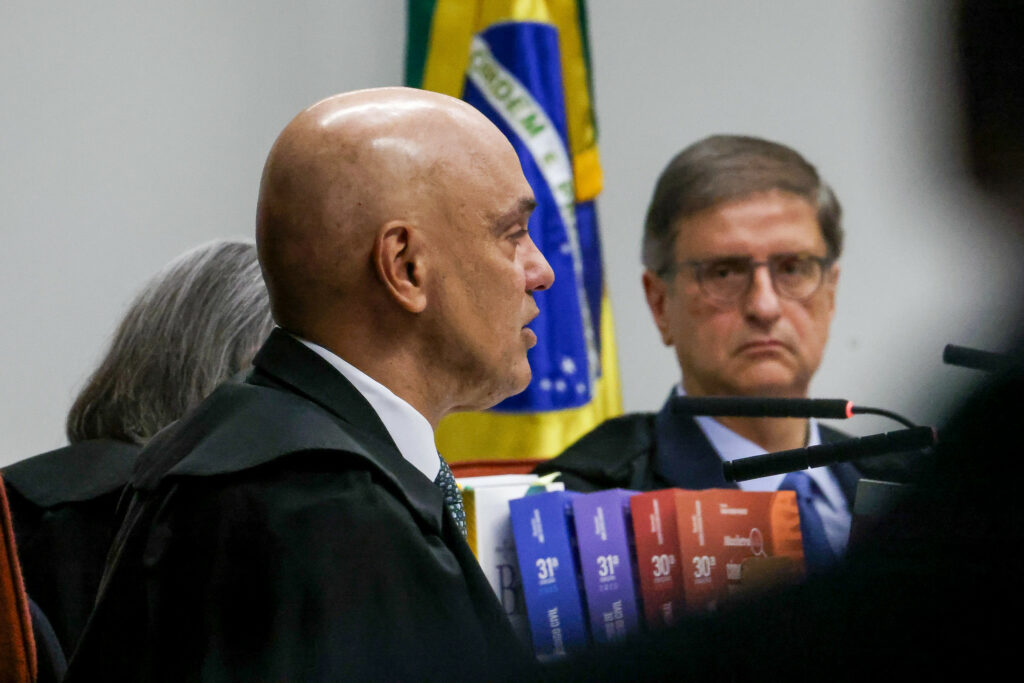 O sorriso de Alexandre de Moraes no julgamento de Jair Bolsonaro