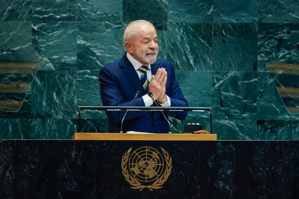 “Pintou uma química entre nós”, diz Lula sobre Trump