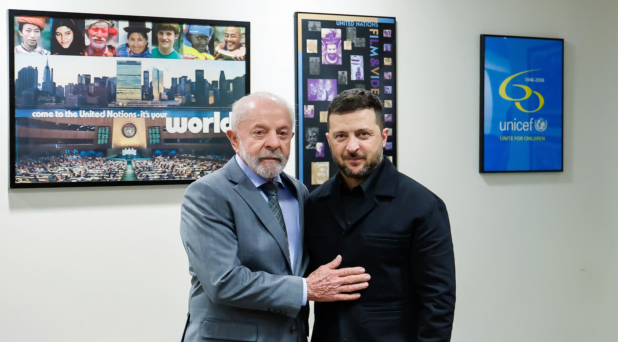 Um agradecimento de Zelensky a Lula