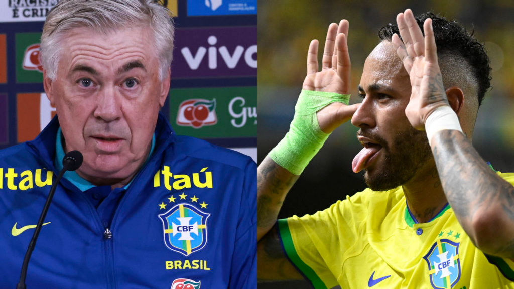 Ancelotti revela bastidores de conversa com Neymar: “Você tem tempo”