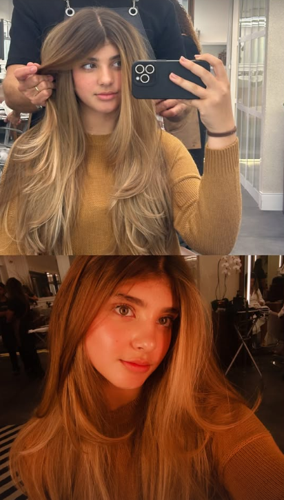 Filha de Grazi Massafera surge com visual surpreendente