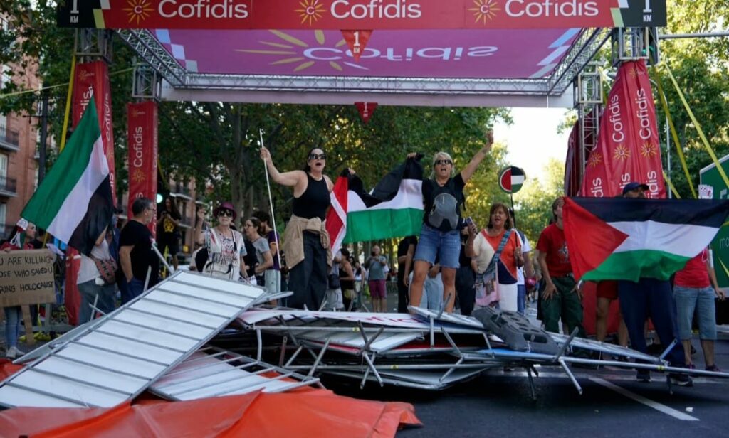 Crusoé: Sánchez elogia protestos contra israelenses em prova de ciclismo