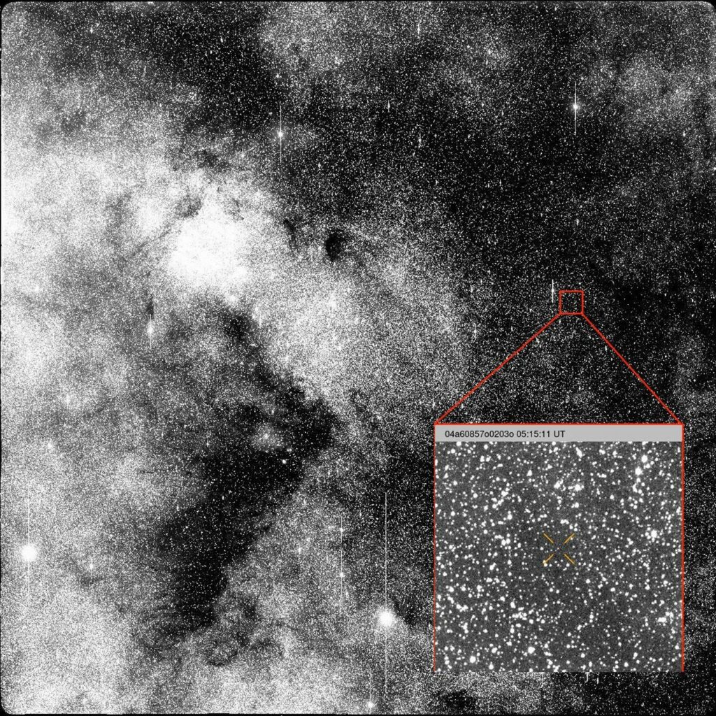 NASA responde às alegações de que o Objeto Interestelar 3I/ATLAS é uma nave espacial alienígena avançada - Créditos: Reprodução ATLAS/University of Hawaii/NASA