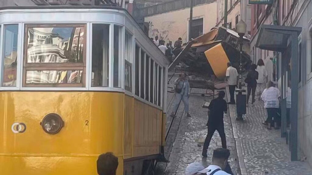 Elevador da Glória descarrila e deixa mortos em Lisboa