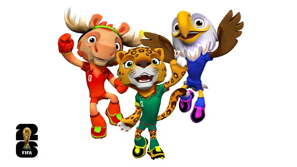 Fifa revela os mascotes da Copa do Mundo 2026