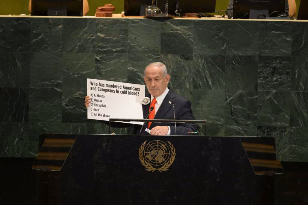 Delegação brasileira deixa plenário da ONU em protesto a Netanyahu