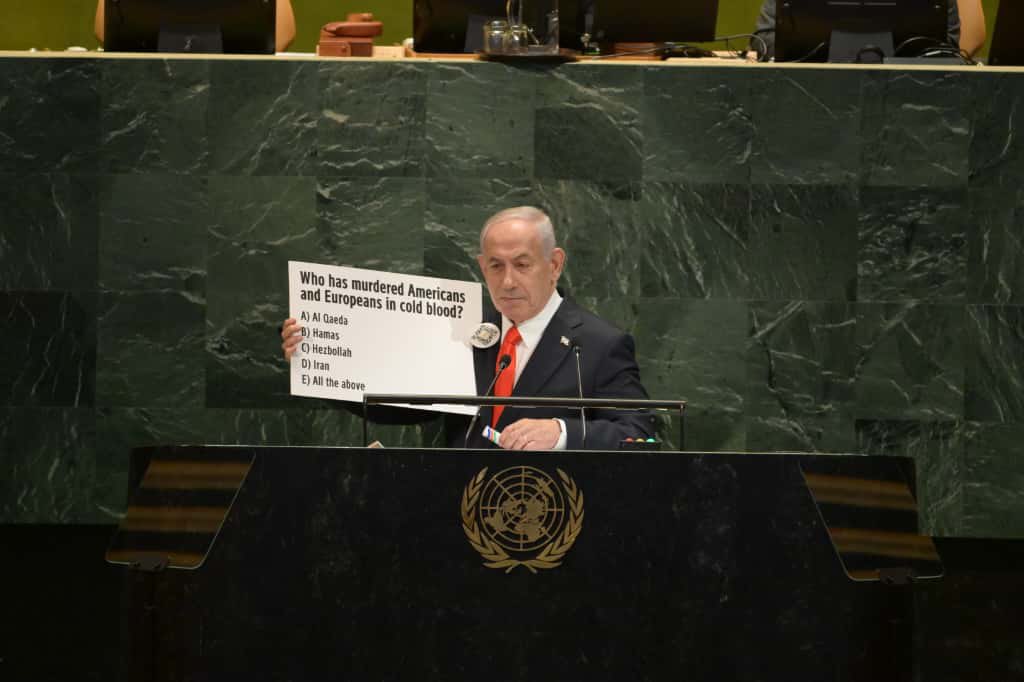 Delegação brasileira deixa plenário da ONU em protesto a Netanyahu