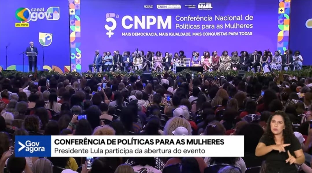 5ª Conferência Nacional de Políticas para as Mulheres: censura, quarto com barata e agradecimento de Lula a “Janjinha”