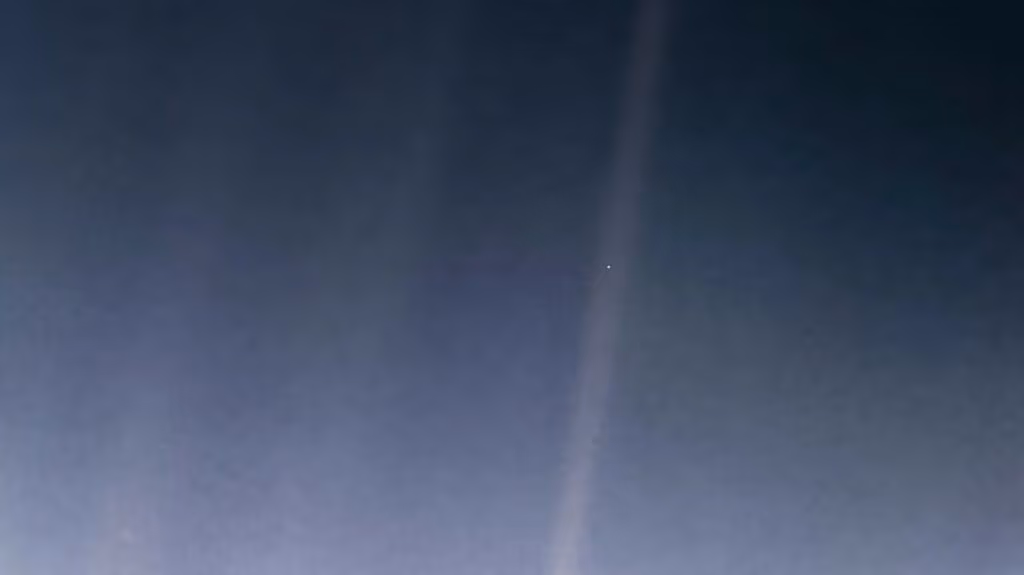 Há 35 anos a NASA registrou o ‘Pálido Ponto Azul’, imagem que mudou nossa visão da vida na Terra