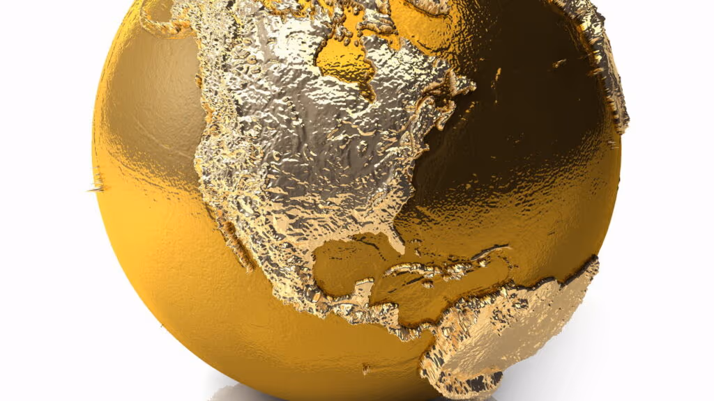 Novo mapa revela local exato dos maiores depósitos de ouro nos EUA