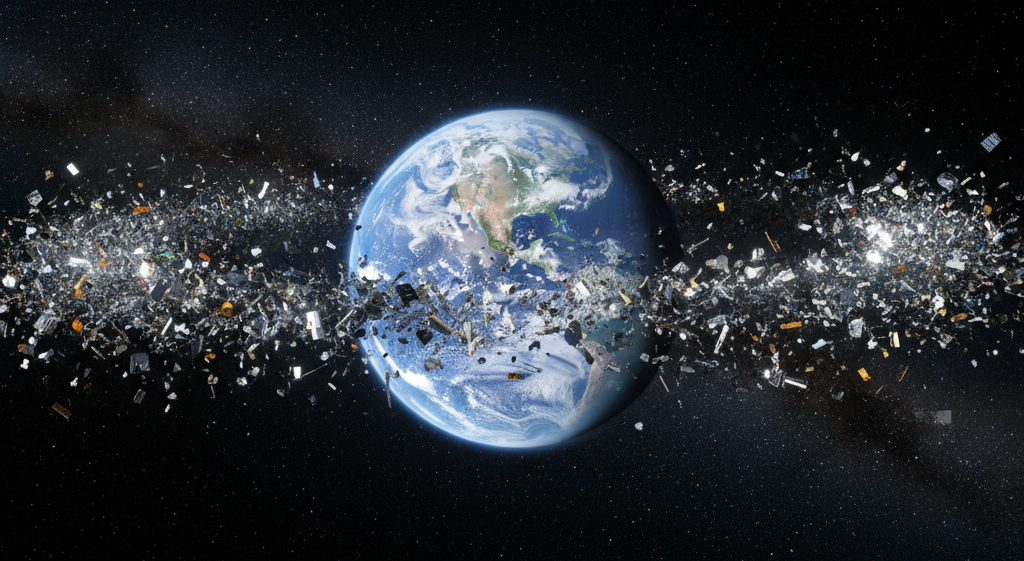 O que é lixo espacial e quais os seu riscos?