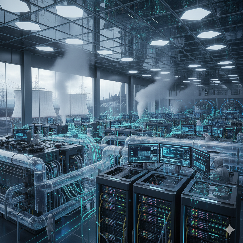 Por que os data centers de inteligência artificial consomem tanta água