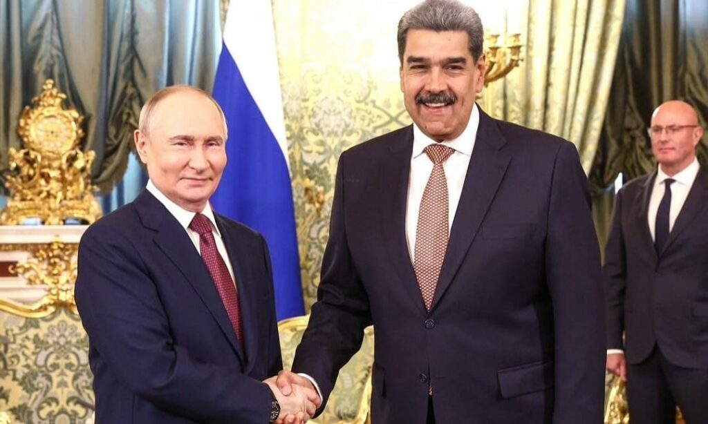 Rússia expressa “total apoio” à Venezuela diante da crise com os EUA