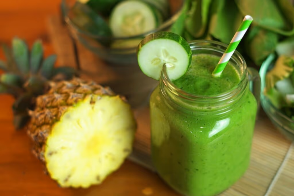 3 receitas de suco detox com pepino
