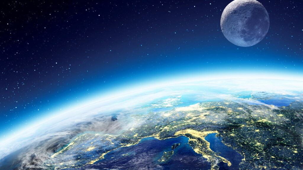 Eles lançam um canal que transmite a Terra ao vivo do espaço, 24 horas por dia