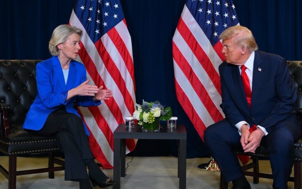 “UE está pronta para contribuir”, diz Von der Leyen sobre plano de Trump