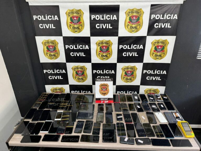 SP: Programa recupera mais de 300 celulares em uma semana