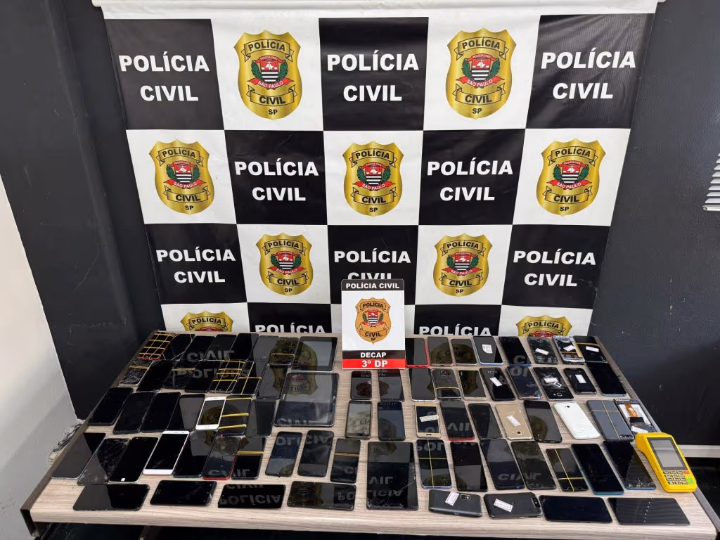 SP: Programa recupera mais de 300 celulares em uma semana