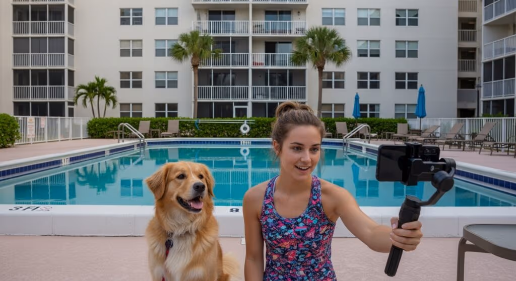 Pet influencer nas áreas comuns do condomínio: crime ou marketing? 