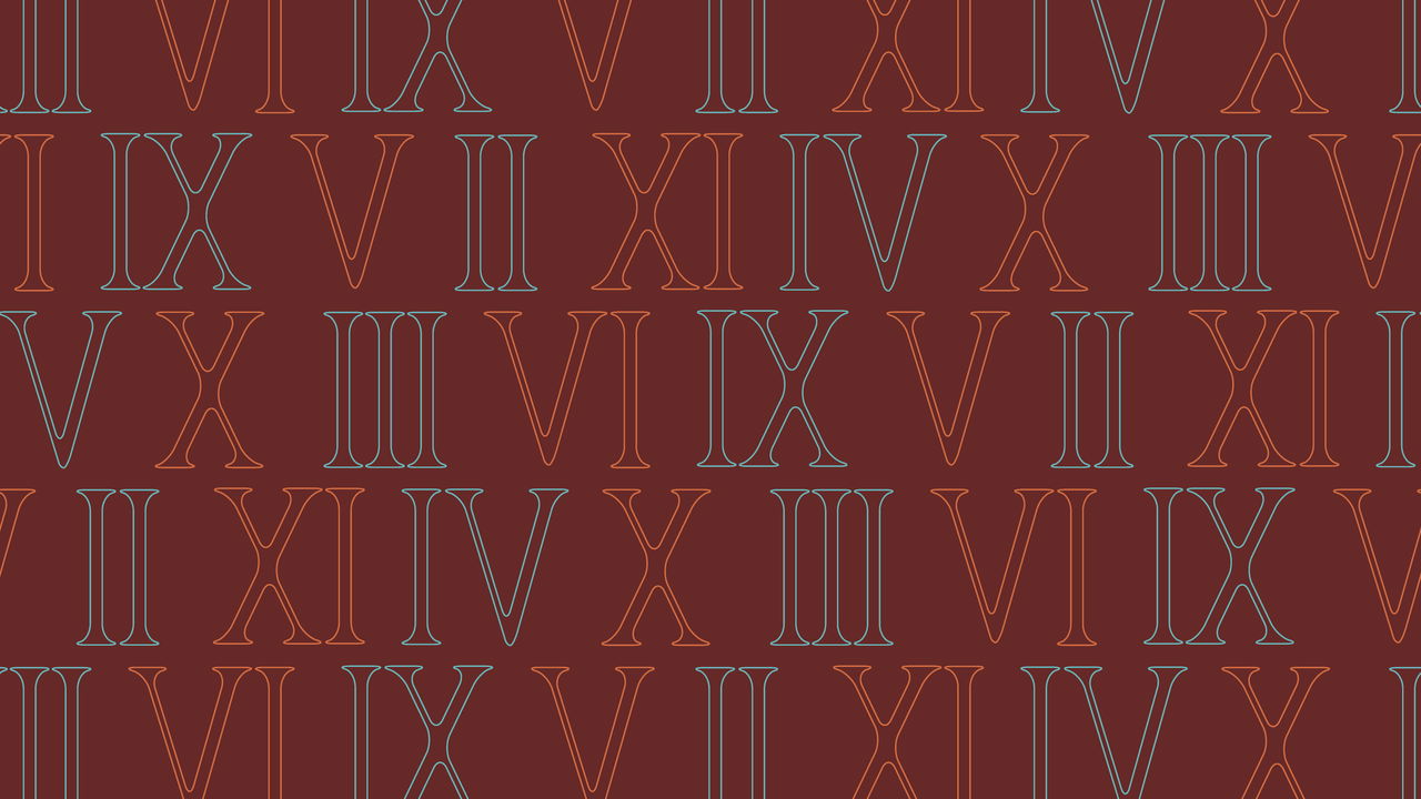 Algarismos romanos têm o número zero? Como se escreve?