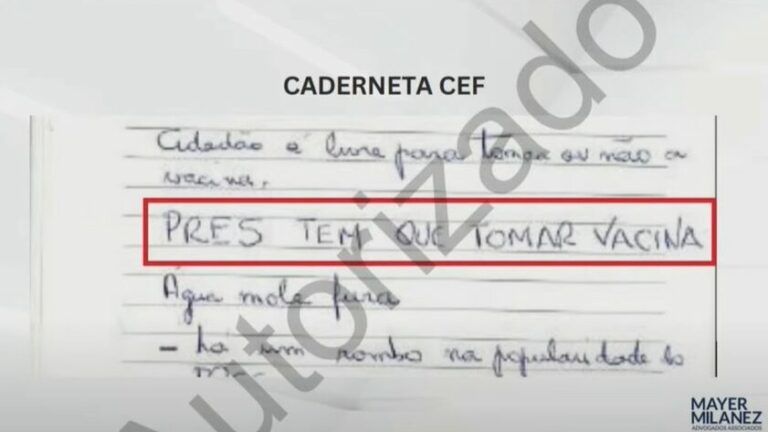 Heleno queria vacinar Bolsonaro