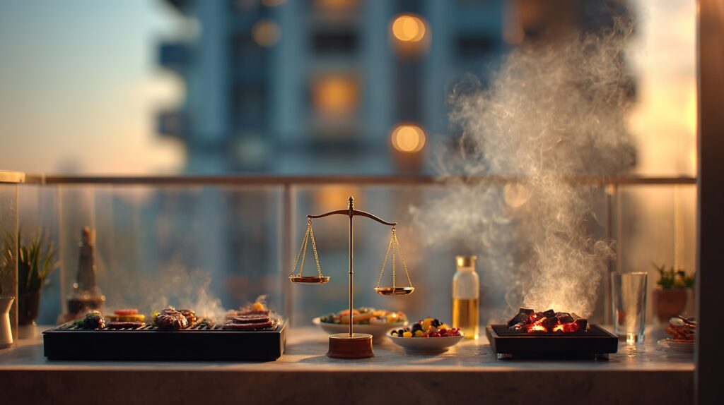 Seu churrasco na varanda pode estar violando o Código Civil sem você saber